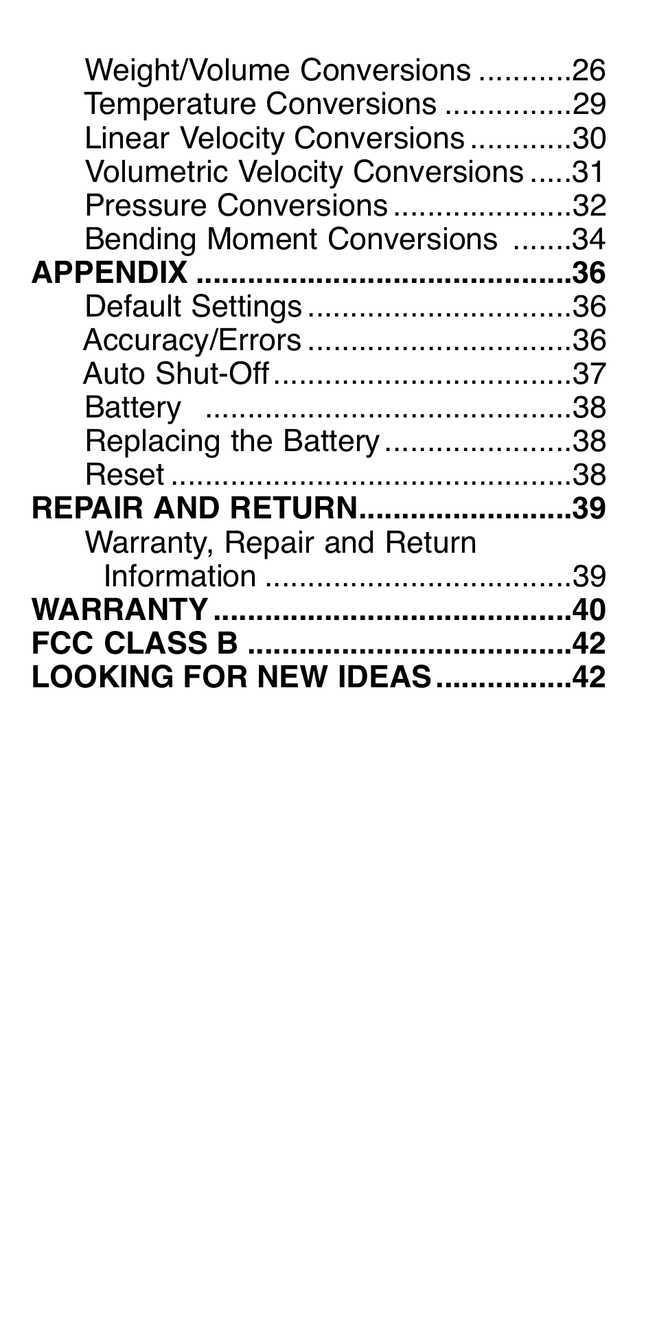 Calculated Industries 8025 User Manual | Page 4 / 47
