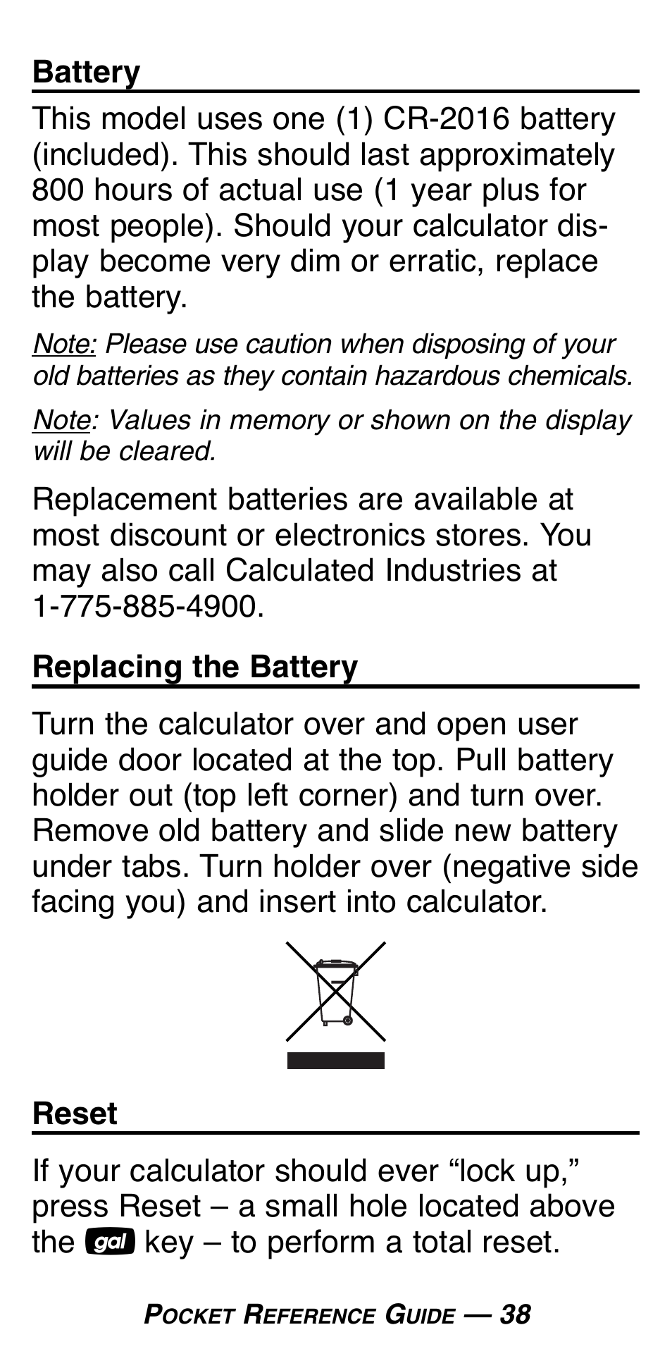 Calculated Industries 8025 User Manual | Page 42 / 47