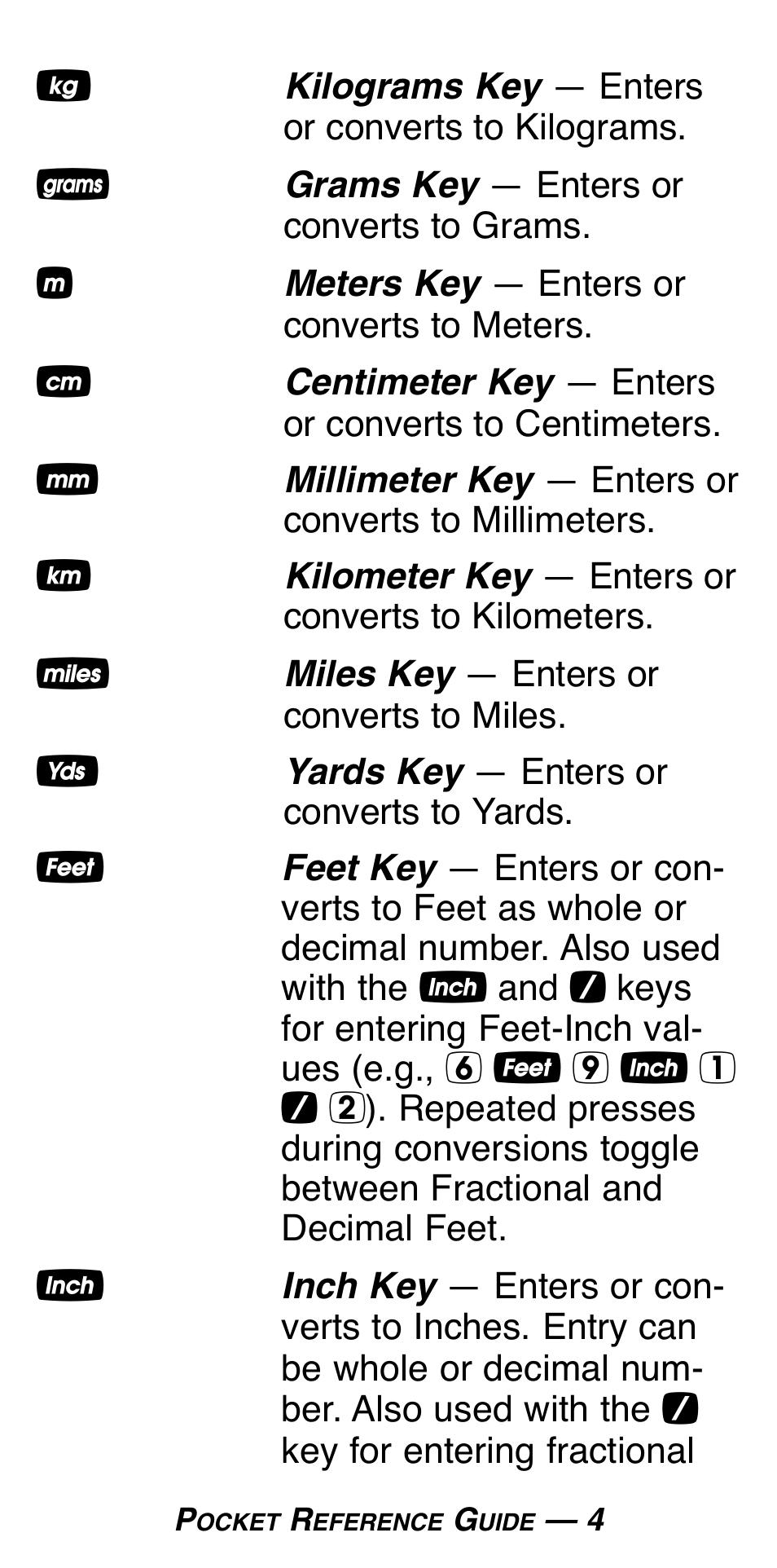 Calculated Industries 8025 User Manual | Page 8 / 47