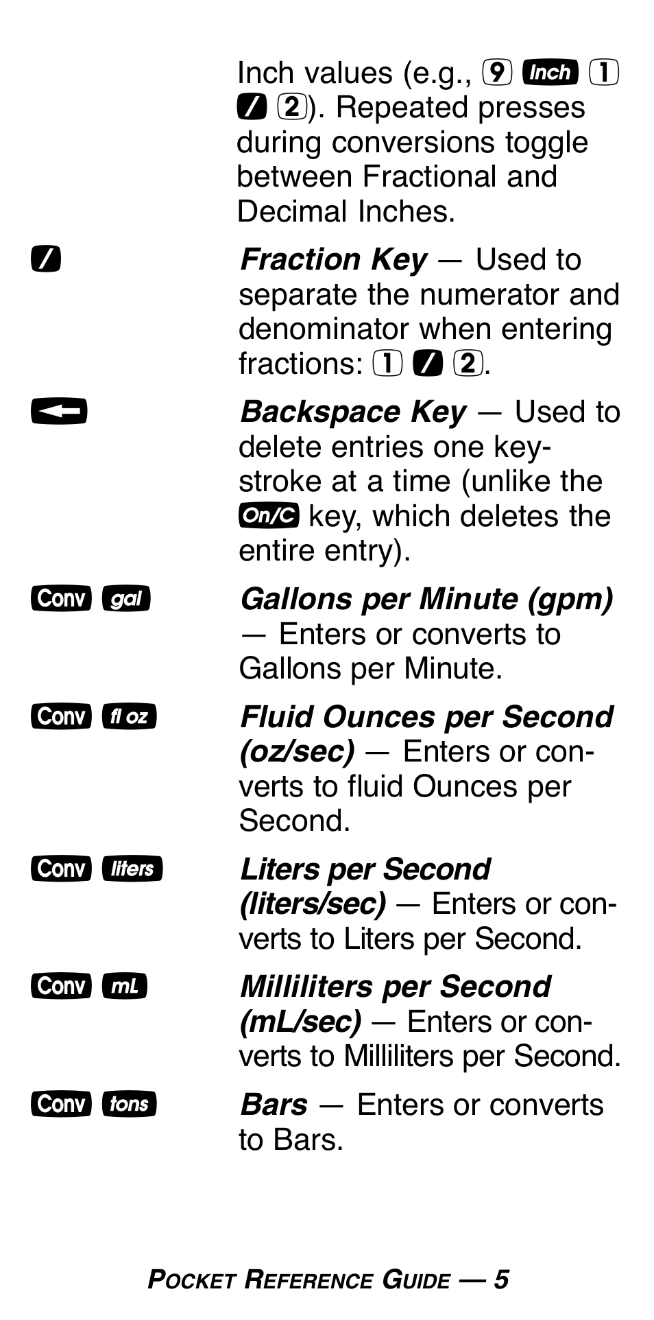 Calculated Industries 8025 User Manual | Page 9 / 47