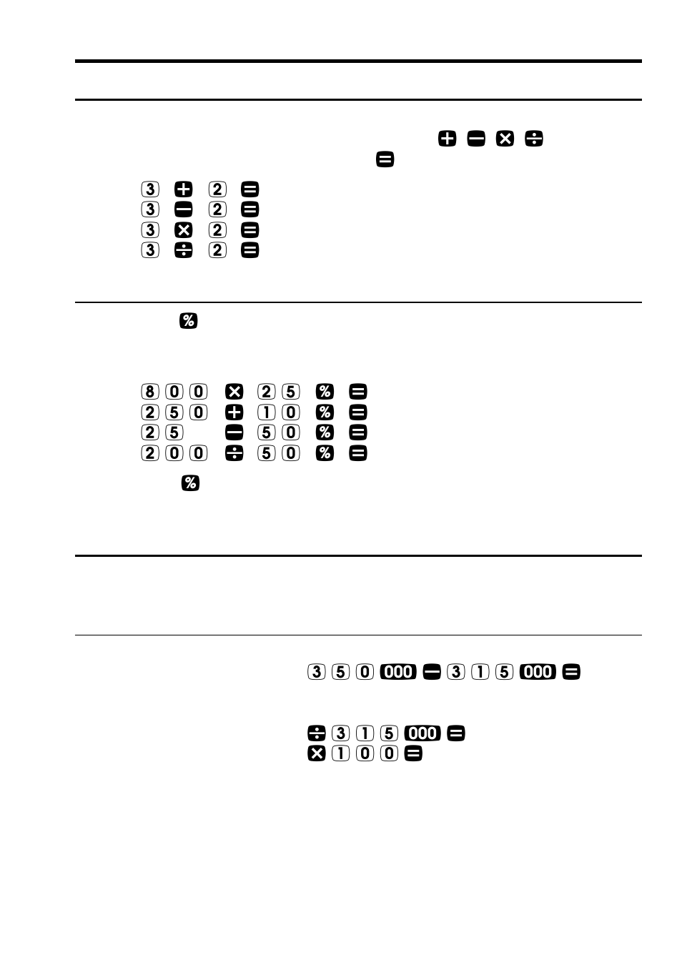 Basic arithmetic examples | Calculated Industries 3423 User Manual | Page 22 / 82