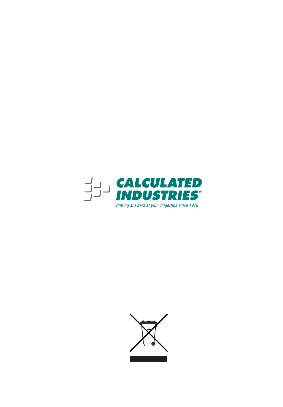 Calculated Industries 3423 User Manual | Page 82 / 82