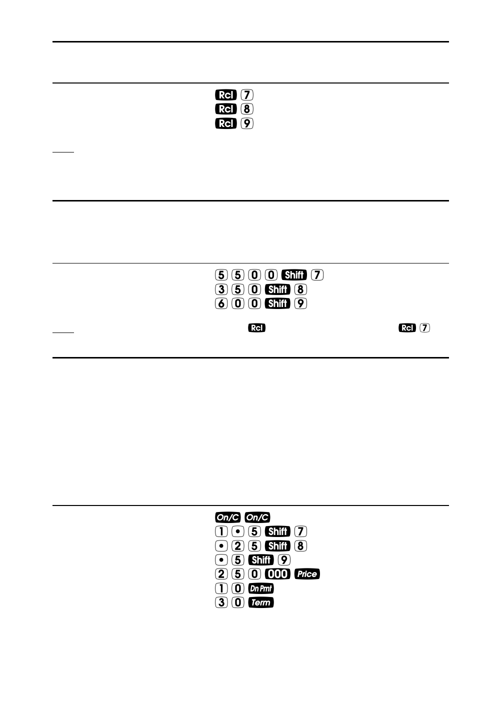 Recalling tax and insurance % rates, Setting tax and insurance, Calculating tax and insurance % or | Calculated Industries 3442 User Manual | Page 36 / 90