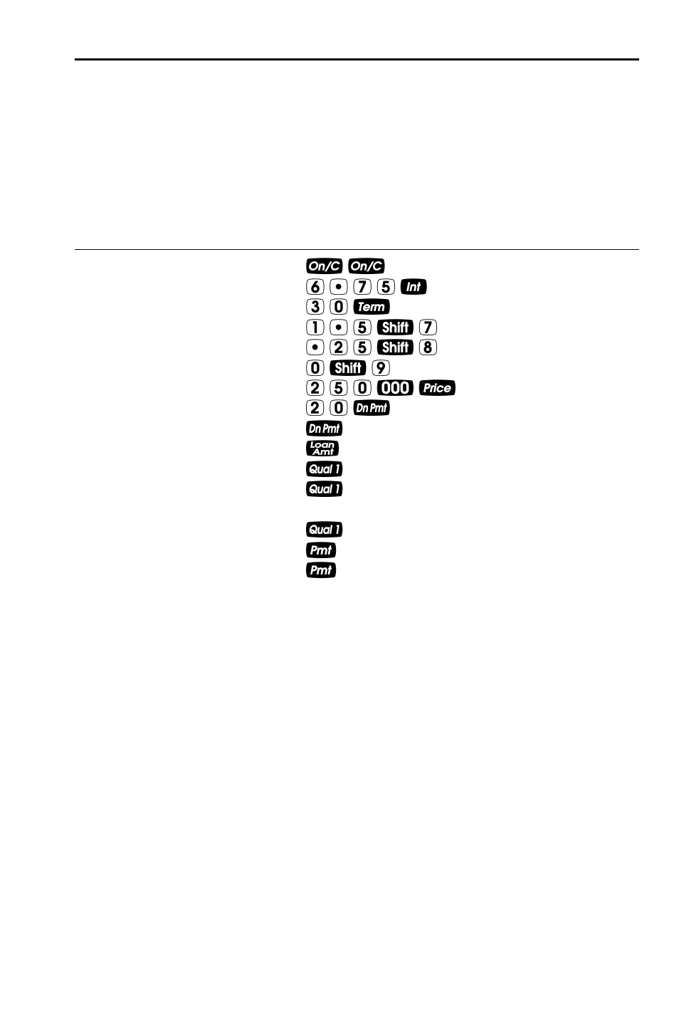 Finding income required and allowable monthly debt | Calculated Industries 3442 User Manual | Page 64 / 90