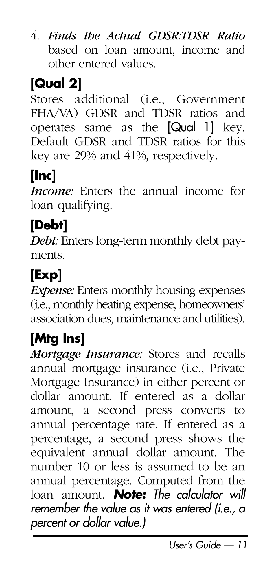 Calculated Industries 3126 User Manual | Page 11 / 64