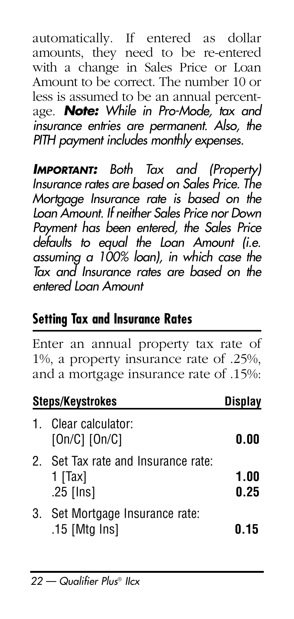 Calculated Industries 3126 User Manual | Page 22 / 64