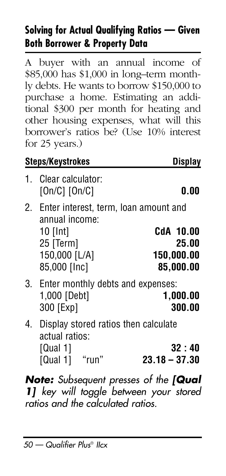 Calculated Industries 3126 User Manual | Page 50 / 64