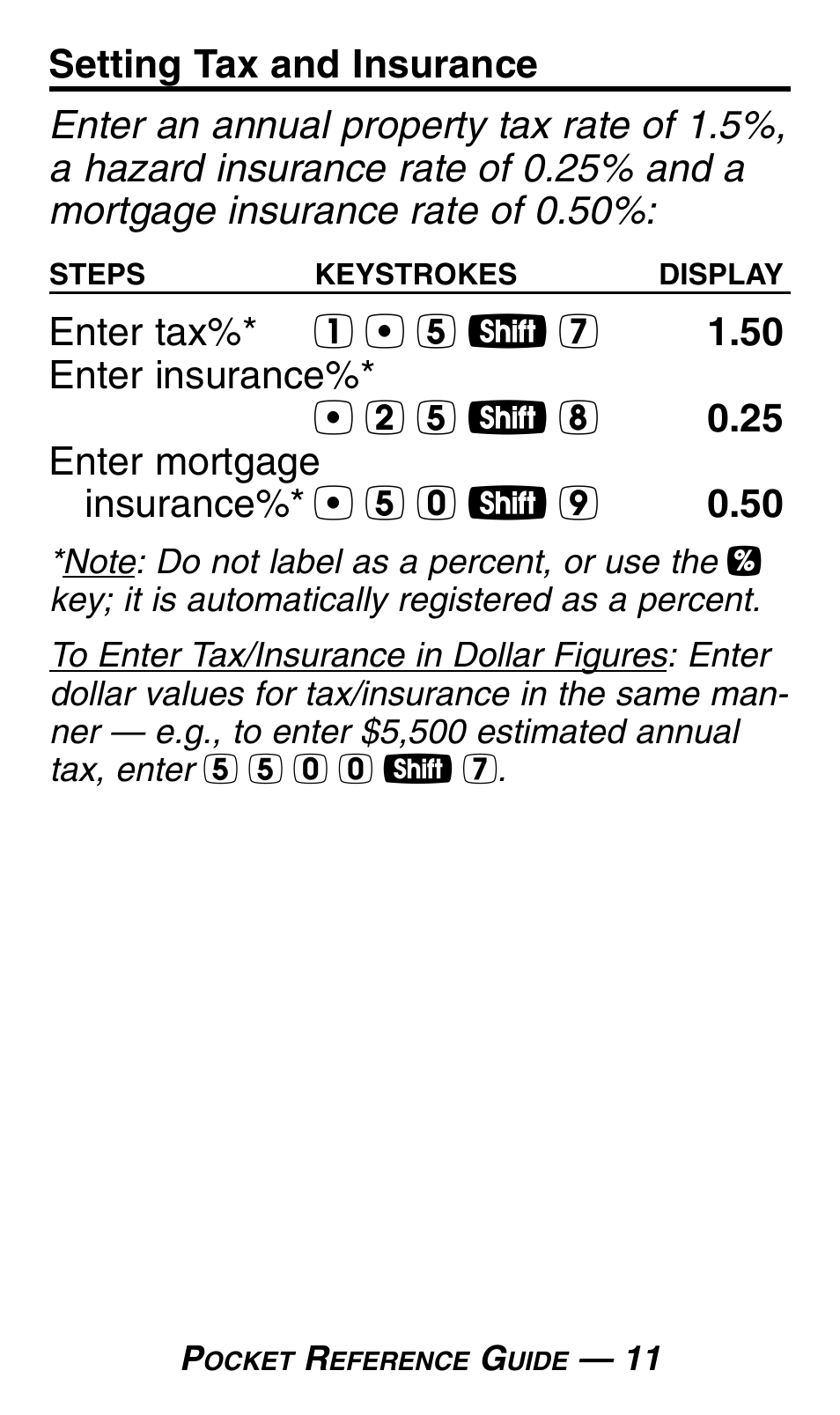 Calculated Industries 3430 Pocket Reference Guide User Manual | Page 15 / 43