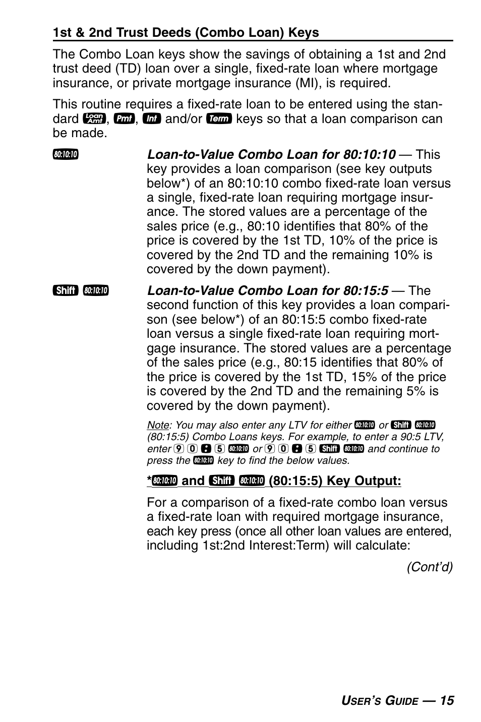 Calculated Industries 3430 User Guide User Manual | Page 16 / 89