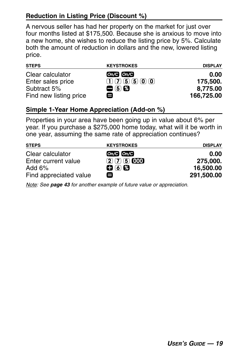 Calculated Industries 3430 User Guide User Manual | Page 20 / 89