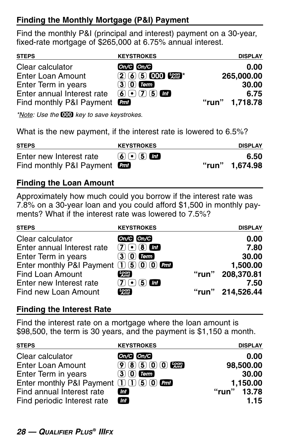 Calculated Industries 3430 User Guide User Manual | Page 29 / 89