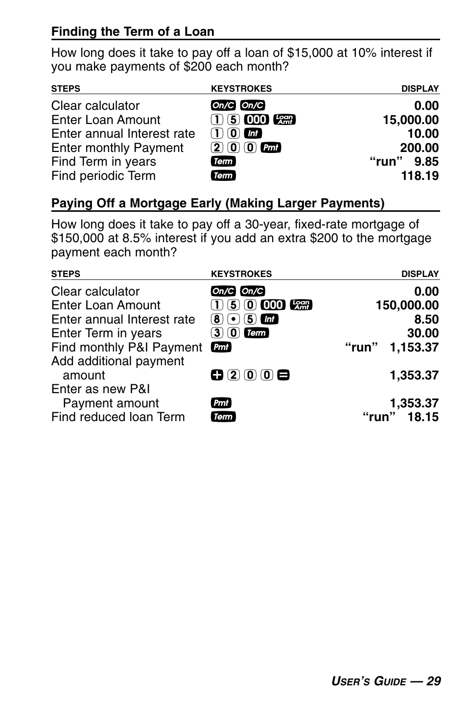 Calculated Industries 3430 User Guide User Manual | Page 30 / 89