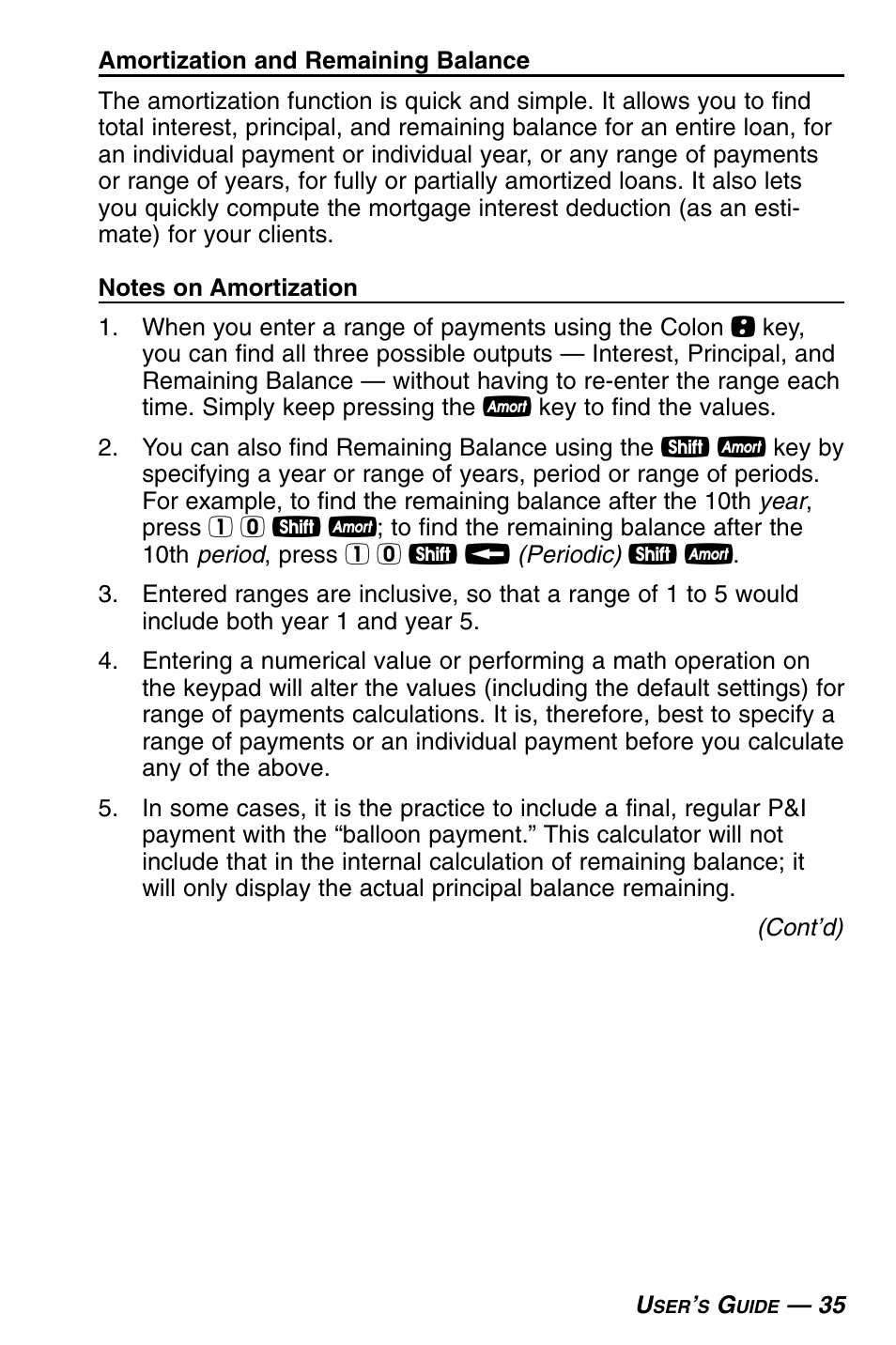 Calculated Industries 3430 User Guide User Manual | Page 36 / 89