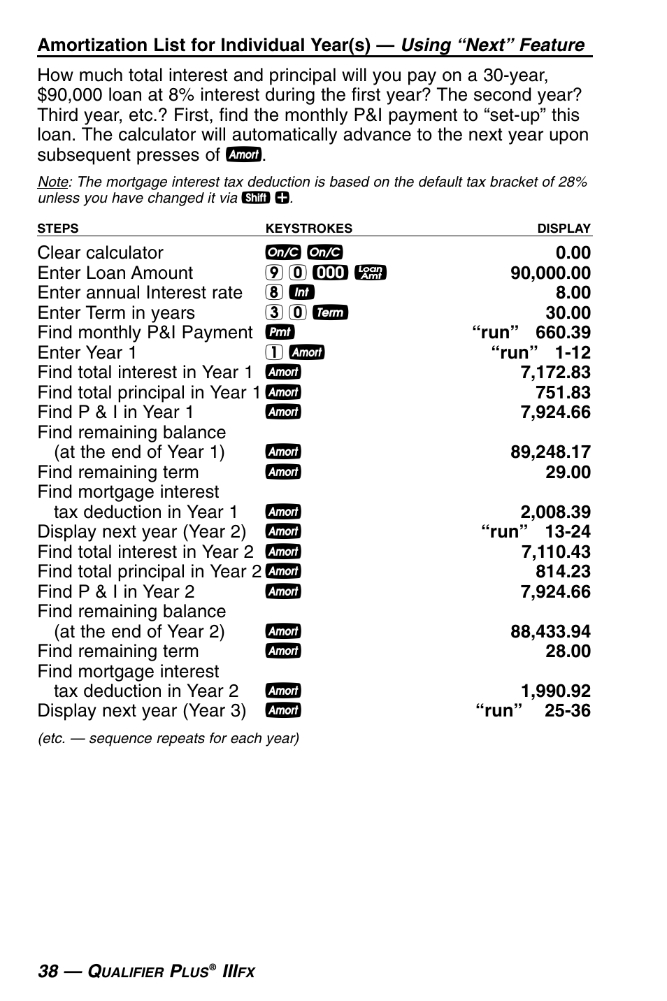 Calculated Industries 3430 User Guide User Manual | Page 39 / 89