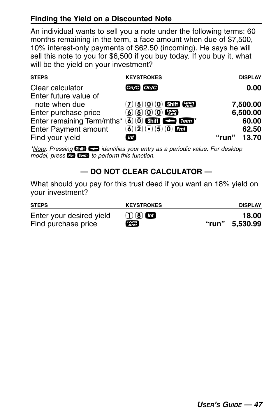 Calculated Industries 3430 User Guide User Manual | Page 48 / 89