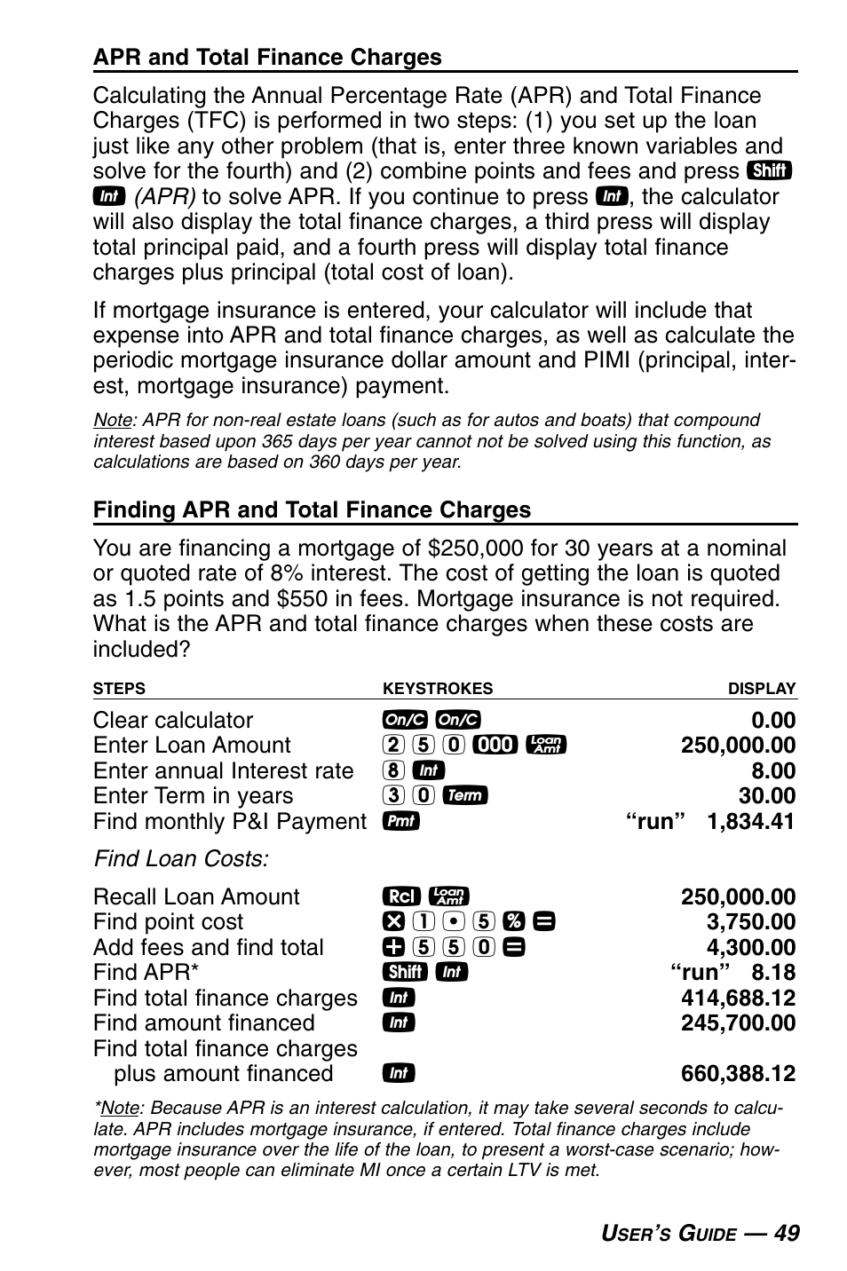 Calculated Industries 3430 User Guide User Manual | Page 50 / 89