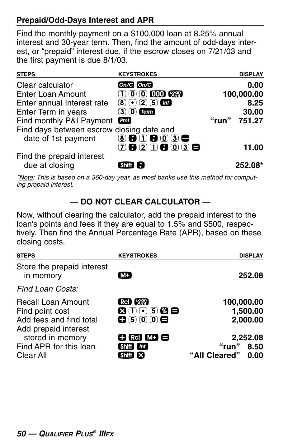 Calculated Industries 3430 User Guide User Manual | Page 51 / 89