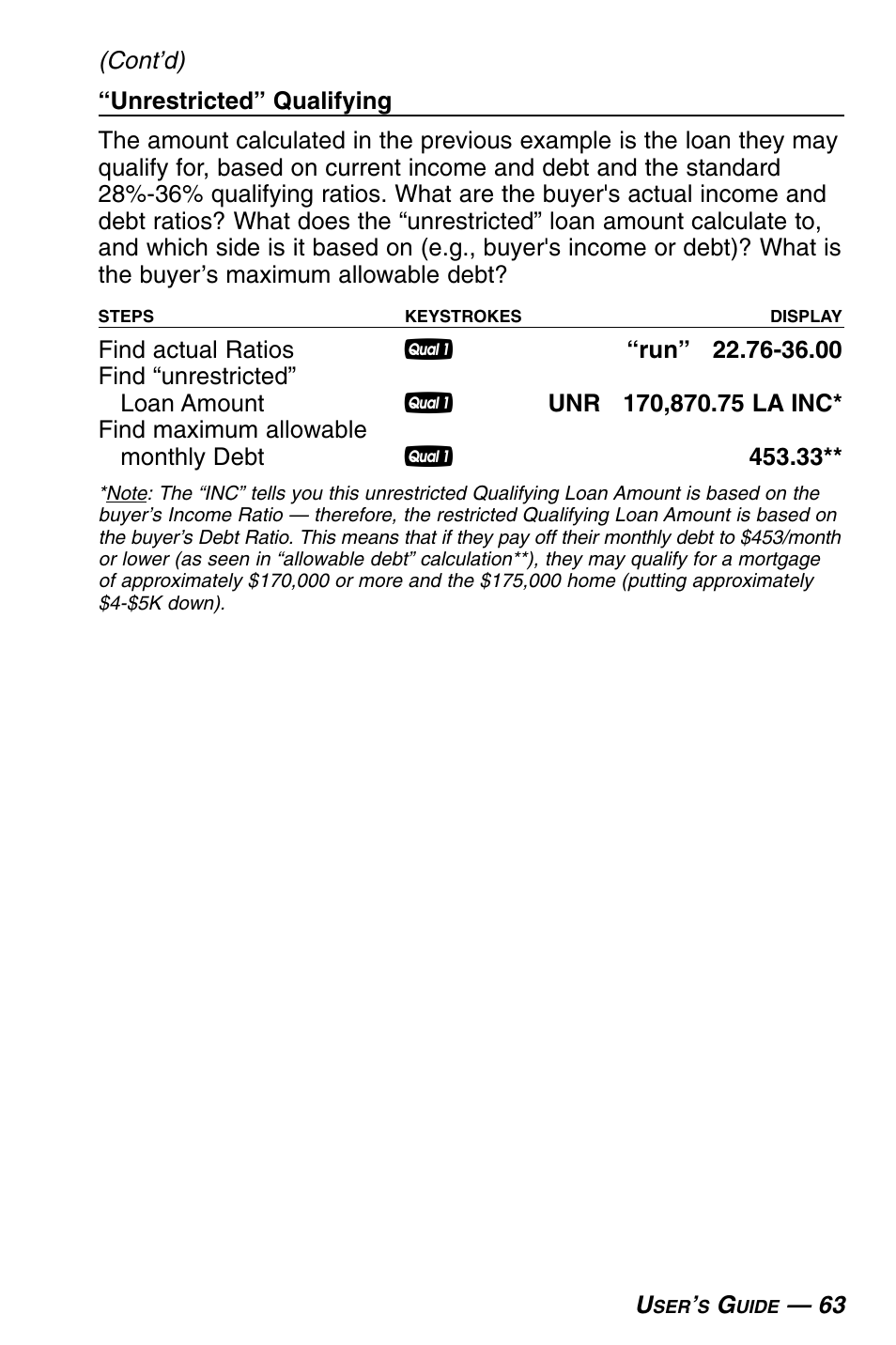 Calculated Industries 3430 User Guide User Manual | Page 64 / 89