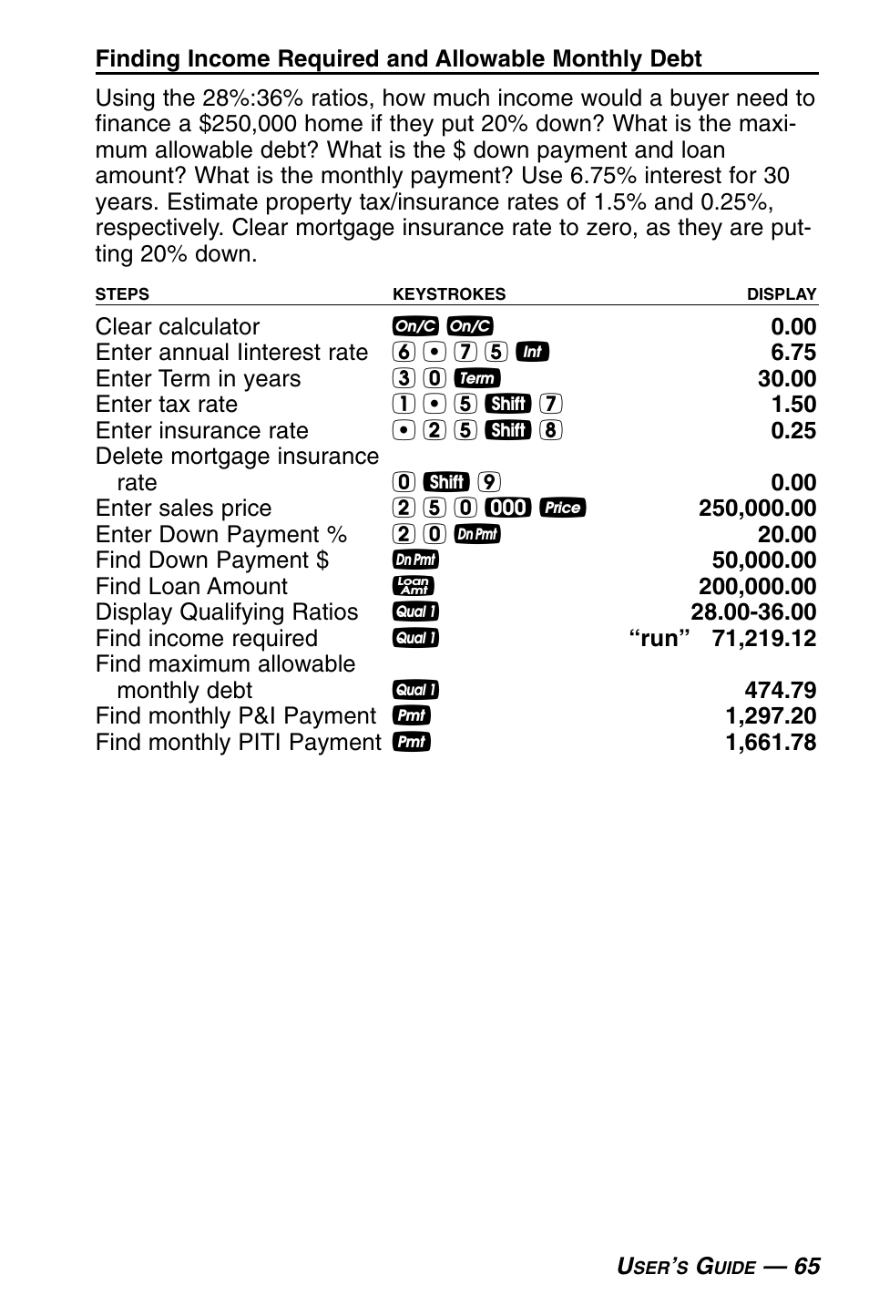 Calculated Industries 3430 User Guide User Manual | Page 66 / 89