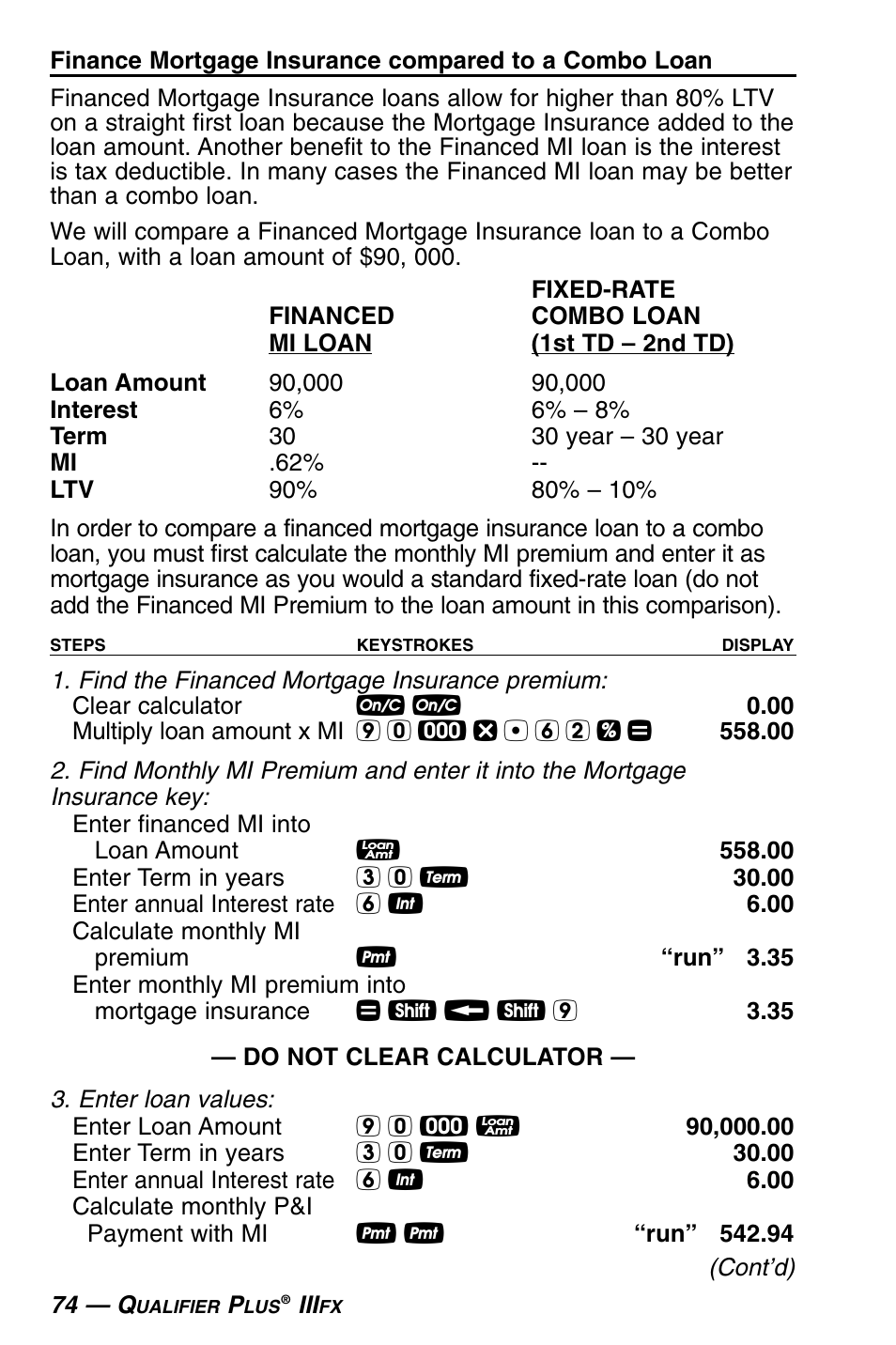 Calculated Industries 3430 User Guide User Manual | Page 75 / 89
