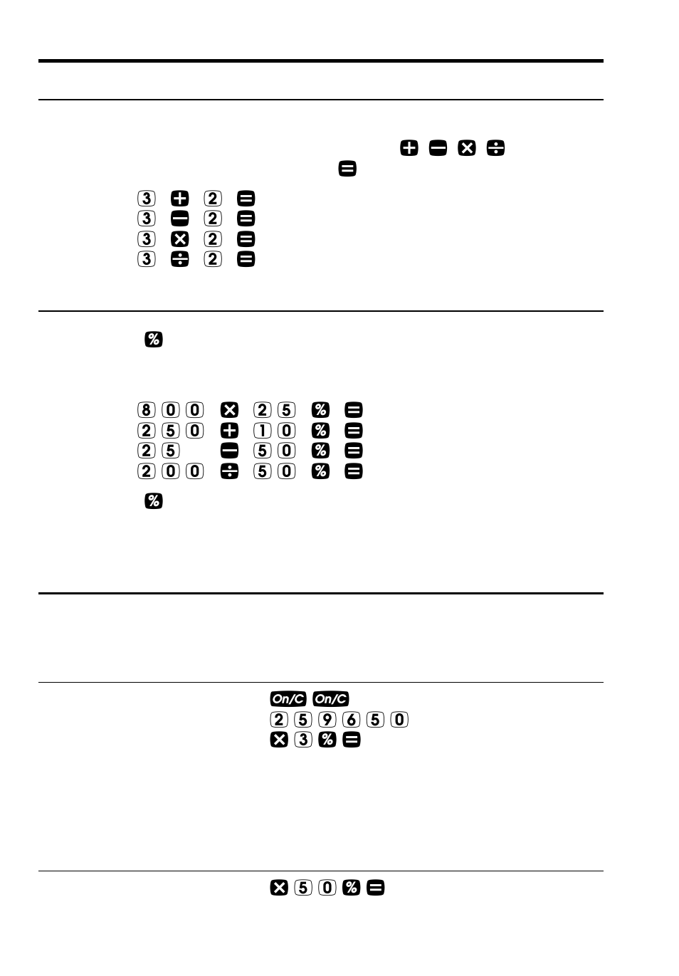 Basic arithmetic examples | Calculated Industries 3415-KITE-D User Manual | Page 17 / 77