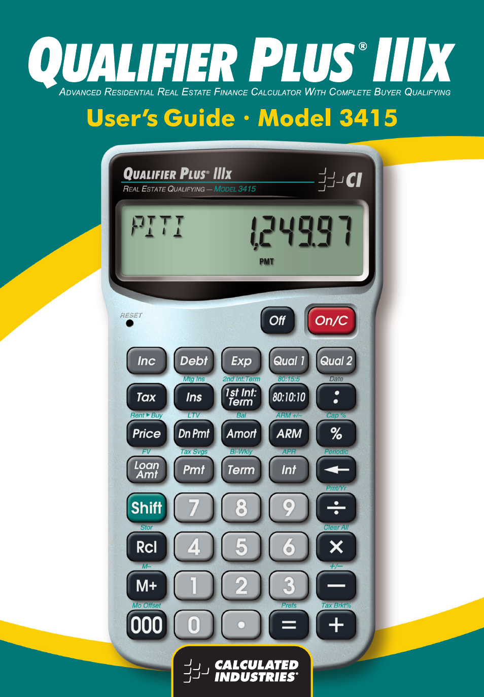 Calculated Industries 3415-KITE-F User Manual | 77 pages
