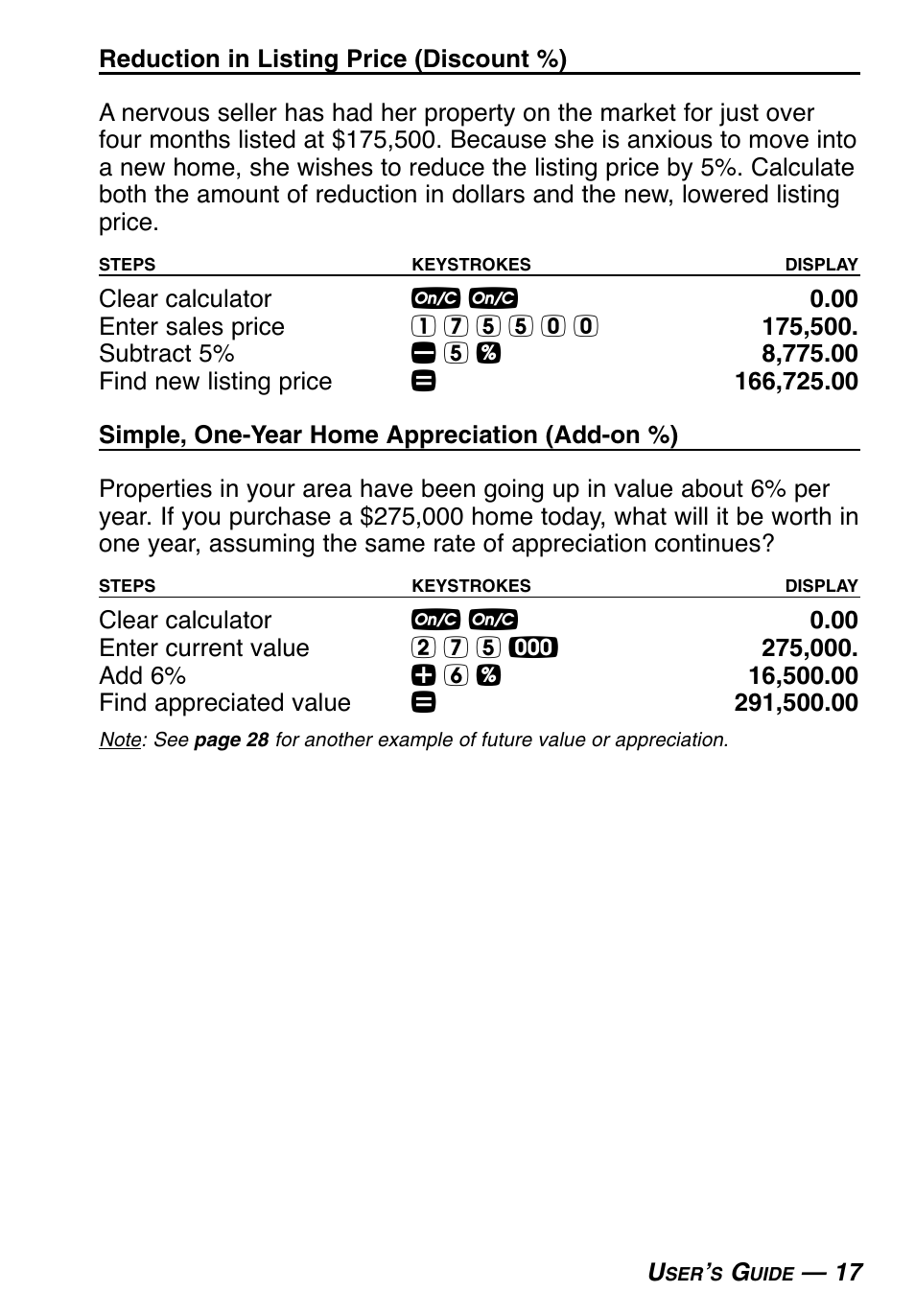 Calculated Industries 3415-KITE-F User Manual | Page 18 / 77