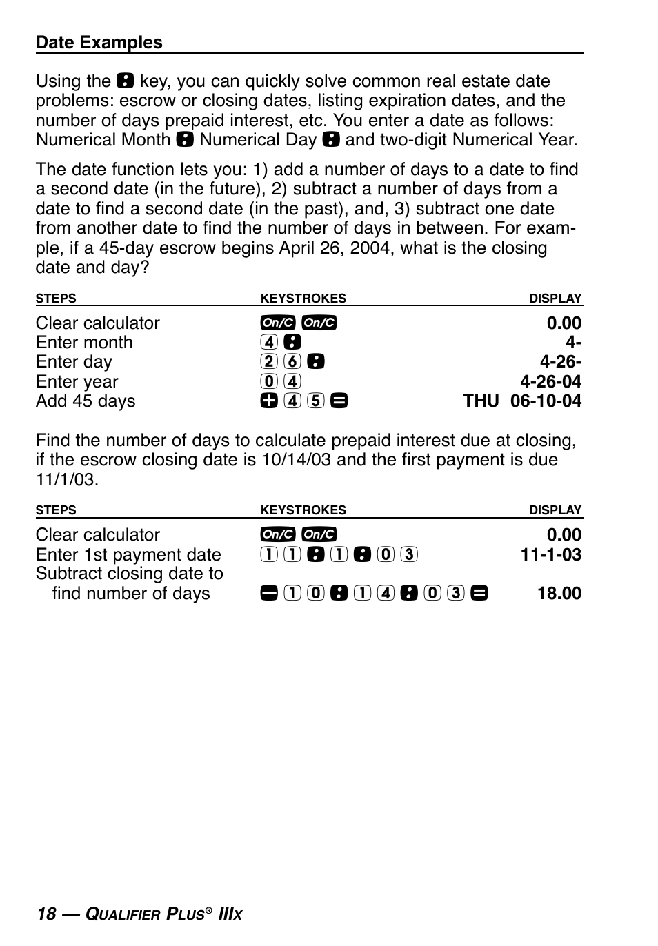 Calculated Industries 3415-KITE-F User Manual | Page 19 / 77