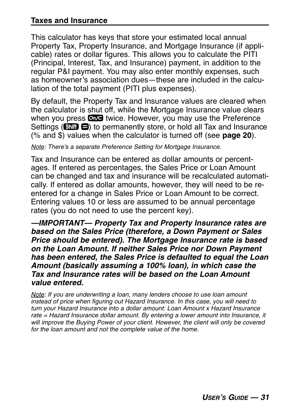Calculated Industries 3415-KITE-F User Manual | Page 32 / 77