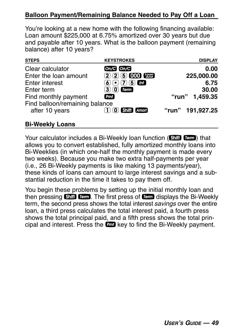 Calculated Industries 3415-KITE-F User Manual | Page 50 / 77