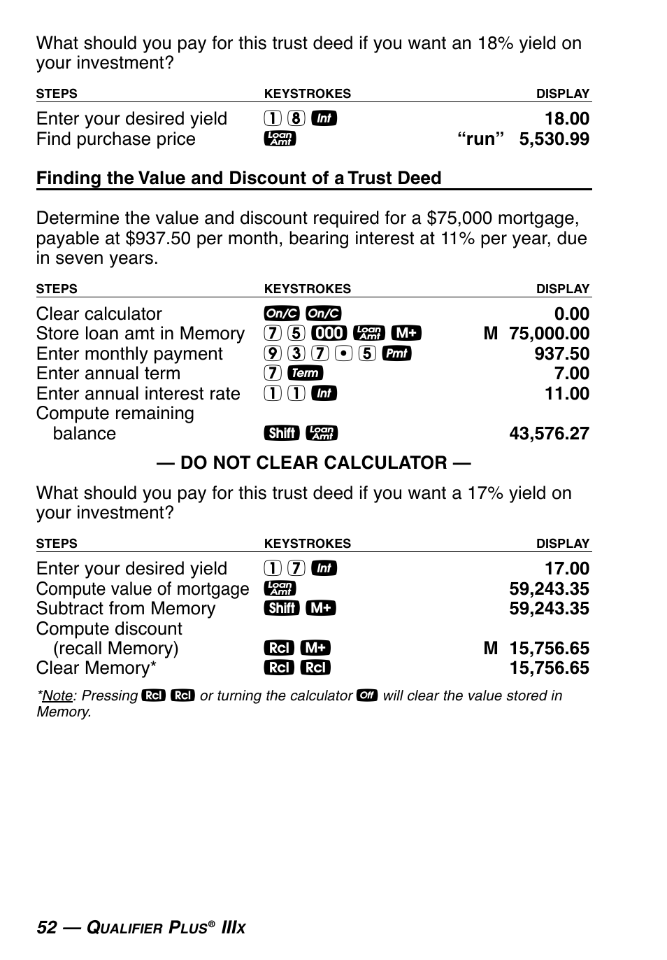 Calculated Industries 3415-KITE-F User Manual | Page 53 / 77