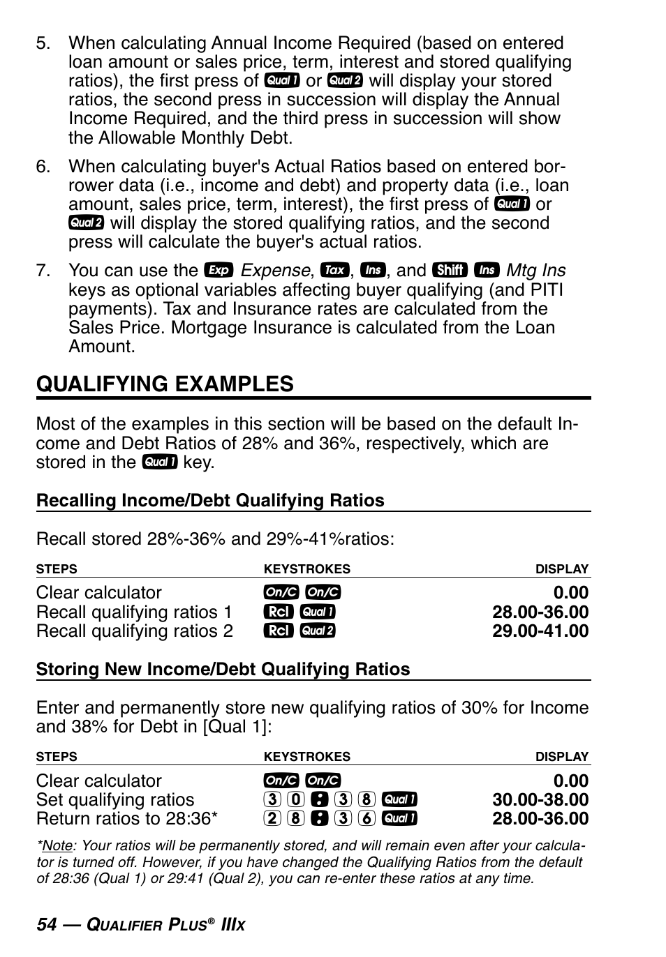 Qualifying examples | Calculated Industries 3415-KITE-F User Manual | Page 55 / 77