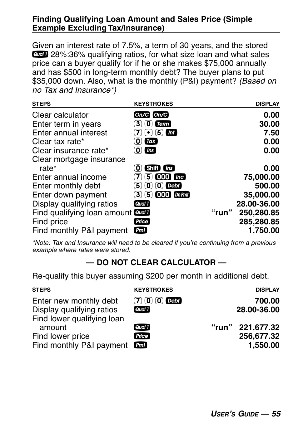 Calculated Industries 3415-KITE-F User Manual | Page 56 / 77