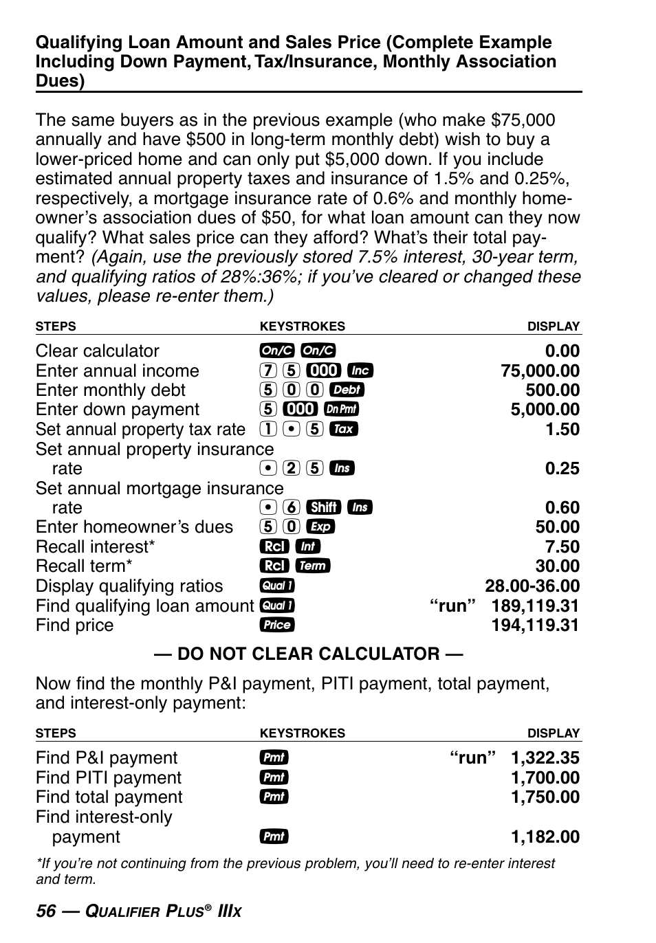 Calculated Industries 3415-KITE-F User Manual | Page 57 / 77