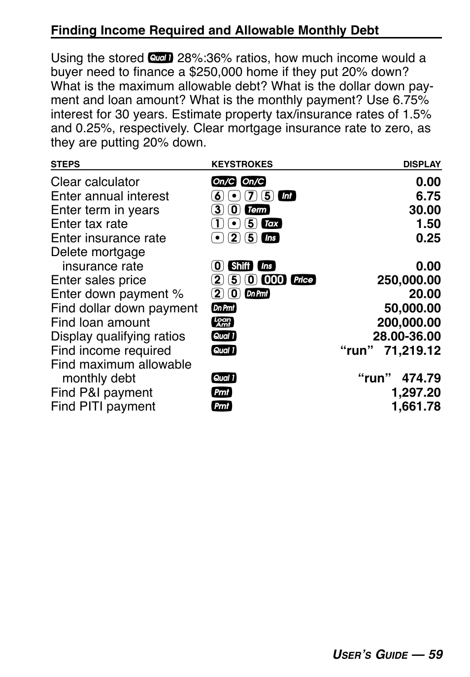 Calculated Industries 3415-KITE-F User Manual | Page 60 / 77