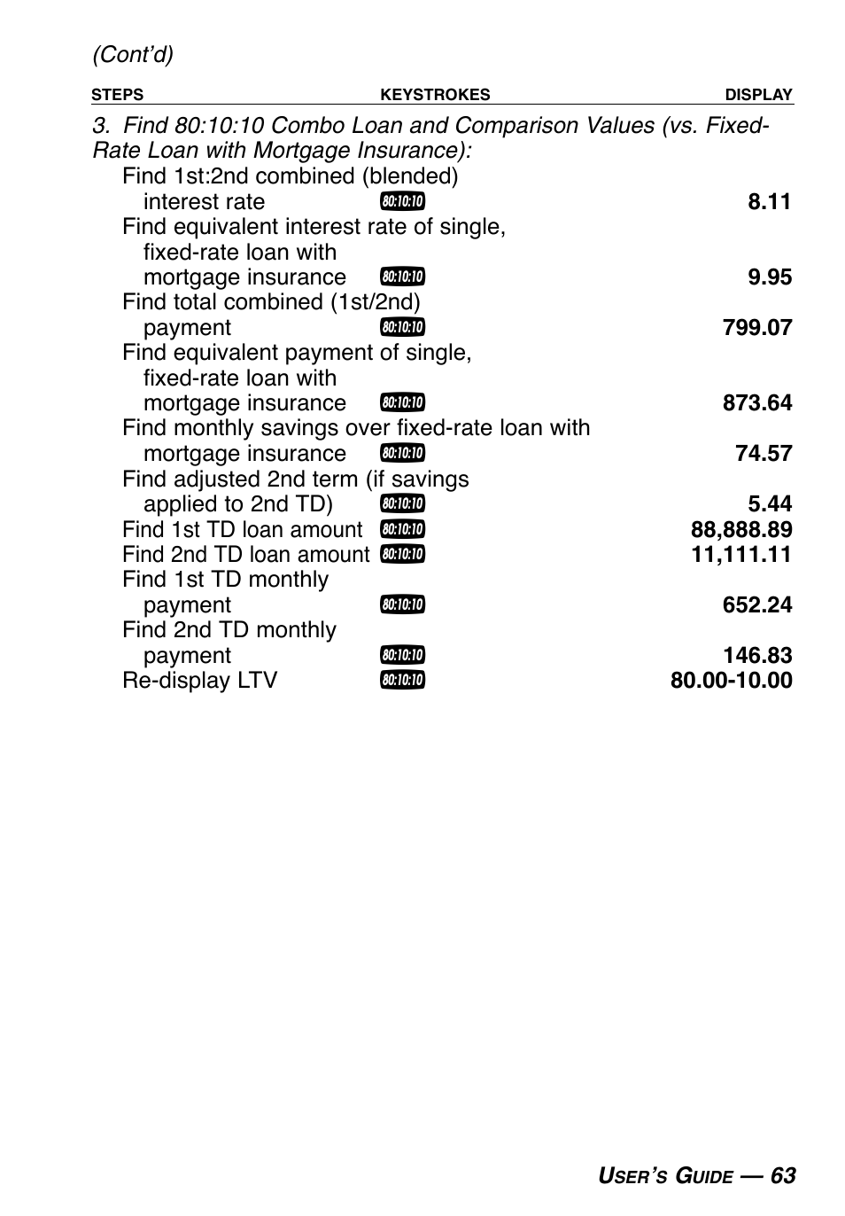 Calculated Industries 3415-KITE-F User Manual | Page 64 / 77