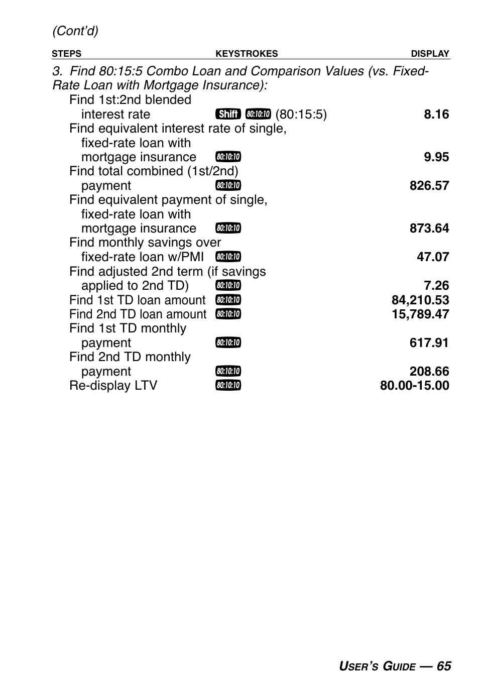 Calculated Industries 3415-KITE-F User Manual | Page 66 / 77