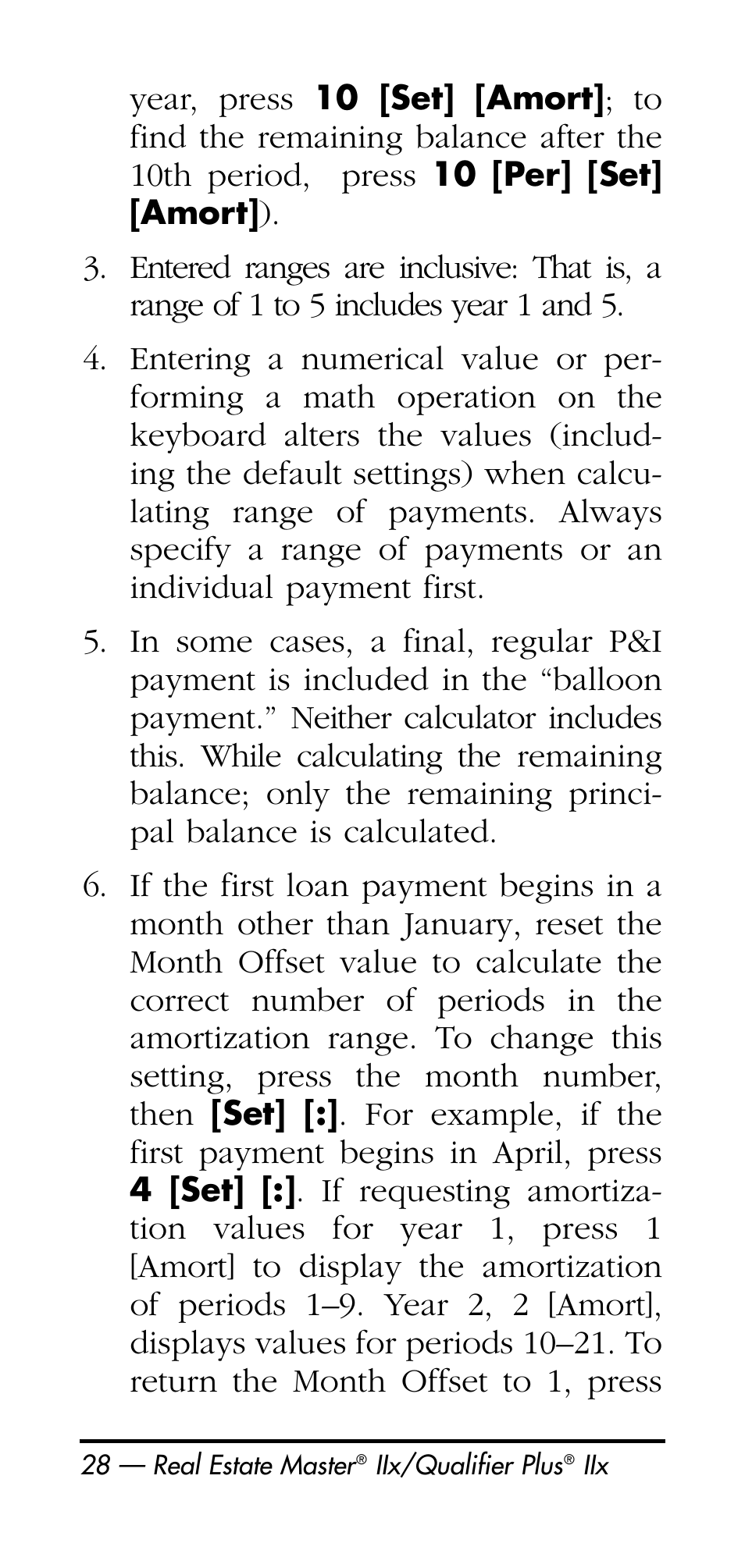 Calculated Industries 3125 User Manual | Page 28 / 64