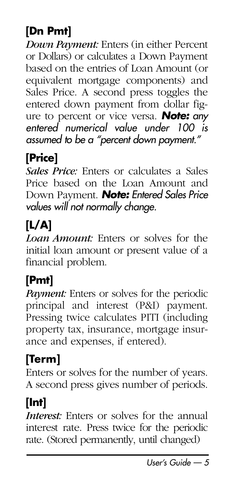 Calculated Industries 3125 User Manual | Page 5 / 64