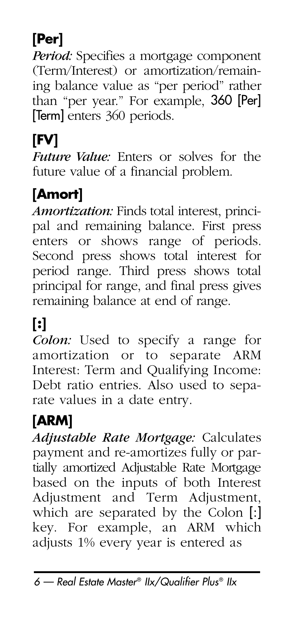 Calculated Industries 3125 User Manual | Page 6 / 64