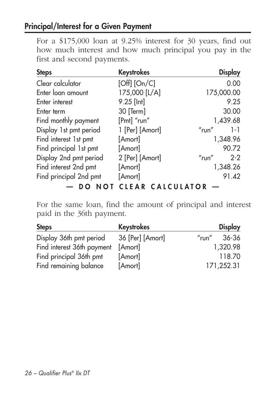 Calculated Industries 43285 User Manual | Page 27 / 51
