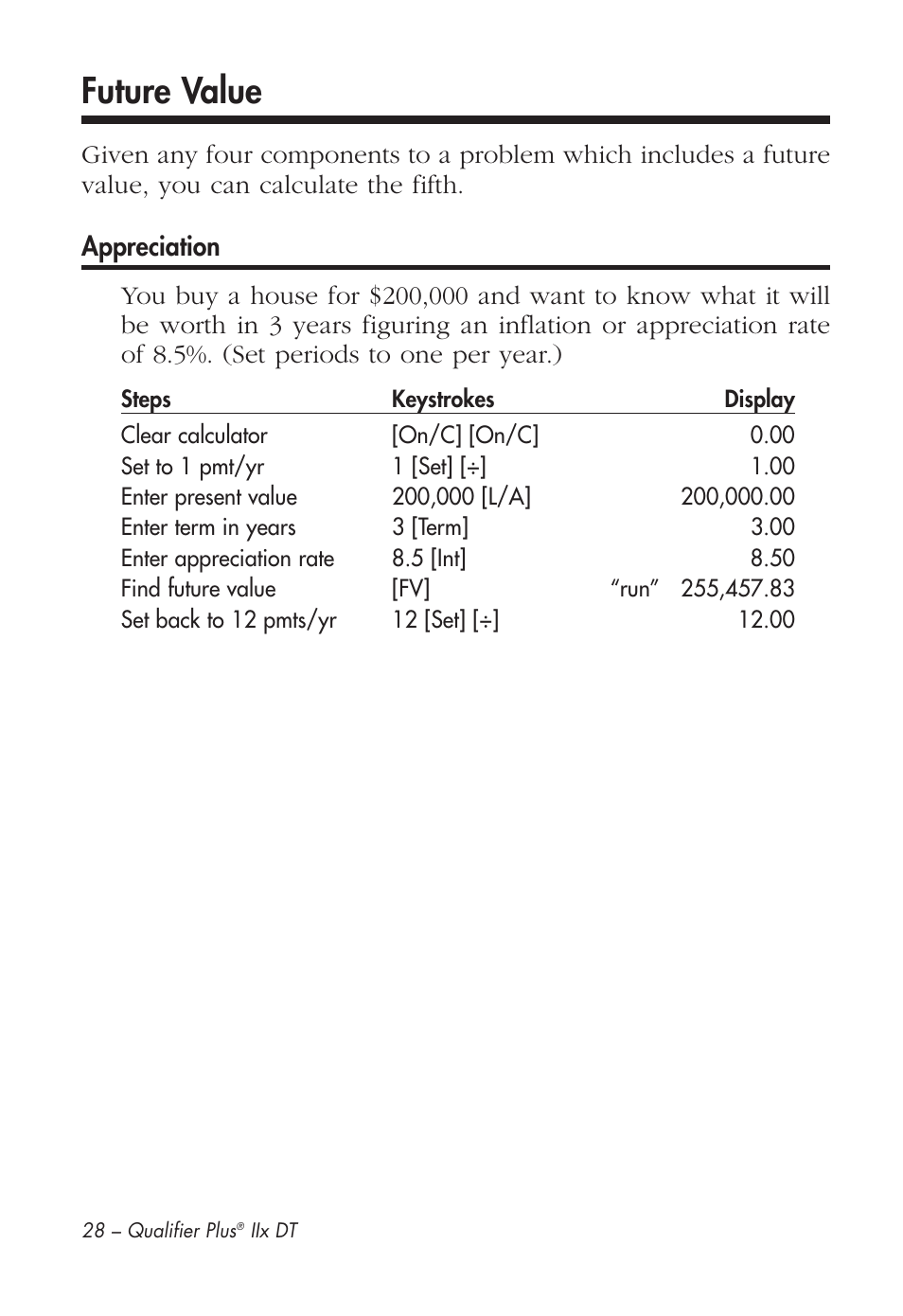 Future value | Calculated Industries 43285 User Manual | Page 29 / 51