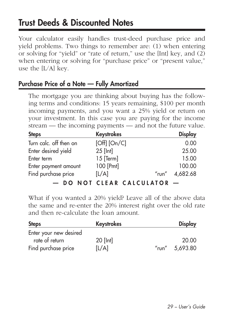 Calculated Industries 43285 User Manual | Page 30 / 51