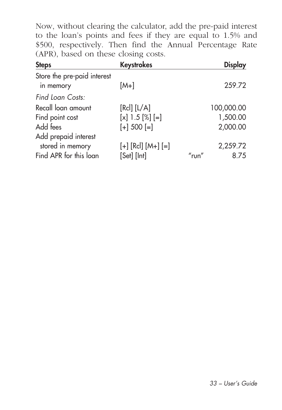 Calculated Industries 43285 User Manual | Page 34 / 51