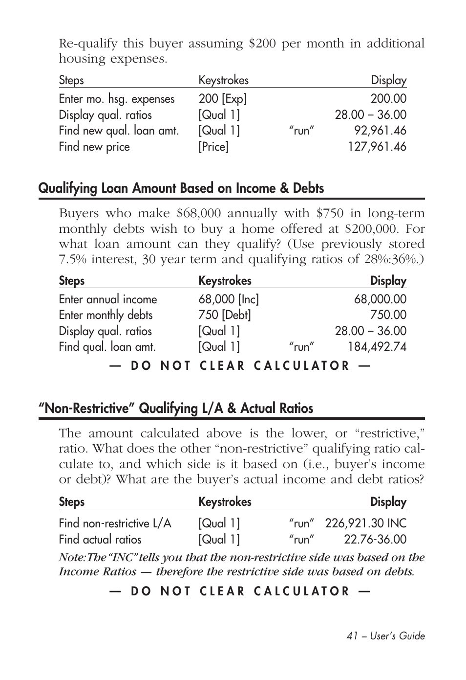 Calculated Industries 43285 User Manual | Page 42 / 51
