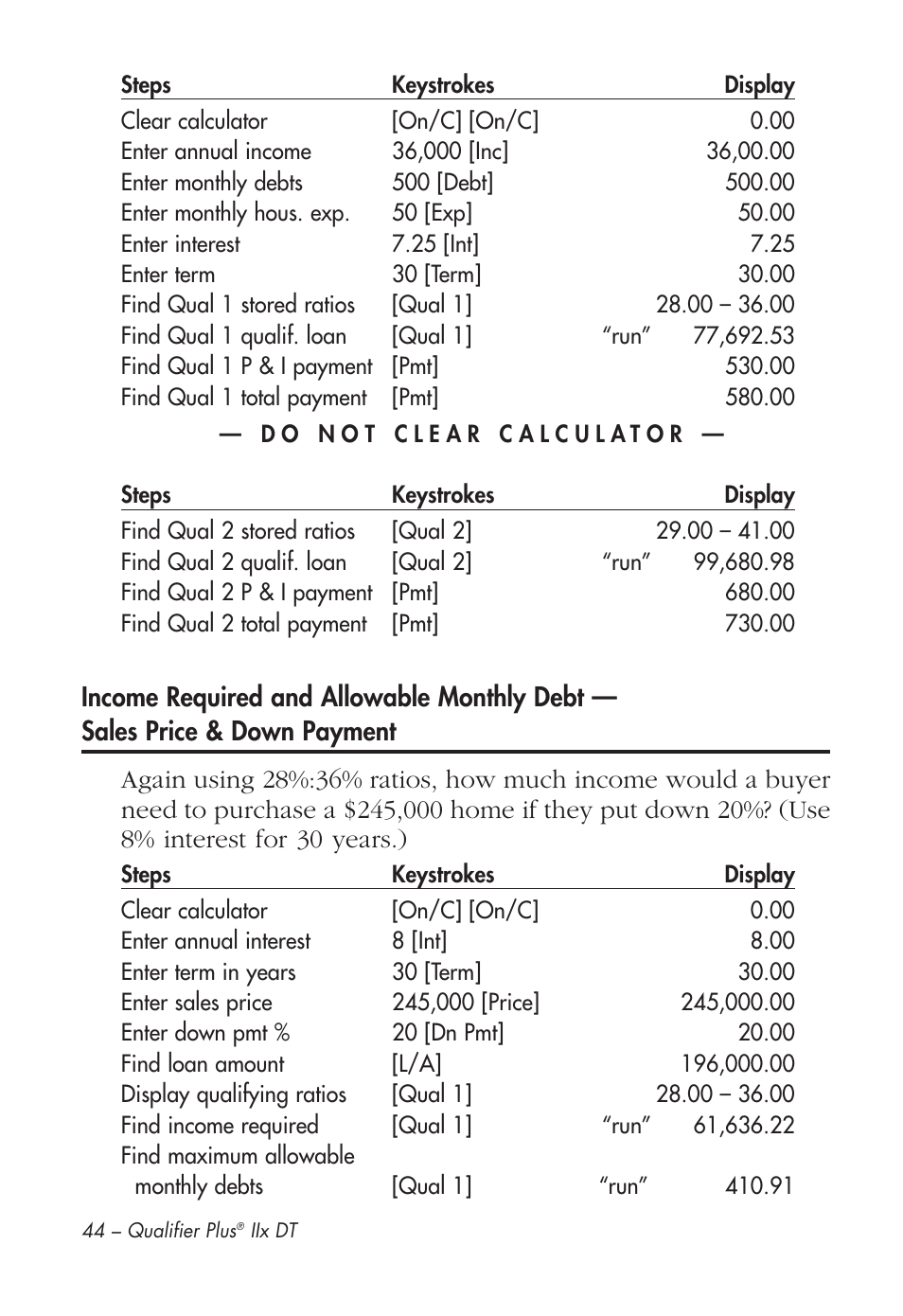 Calculated Industries 43285 User Manual | Page 45 / 51