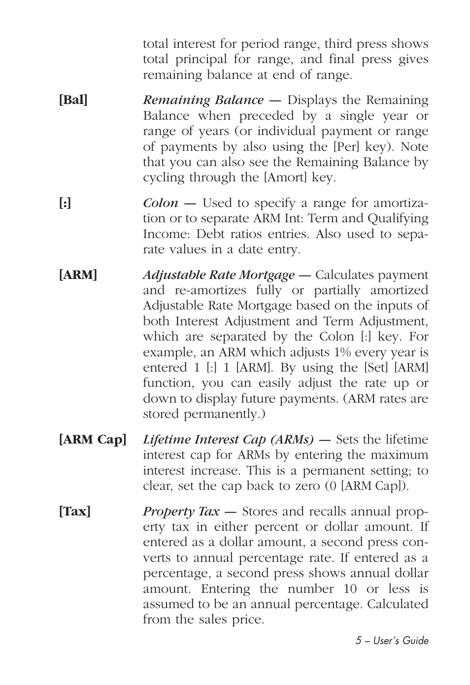 Calculated Industries 43285 User Manual | Page 6 / 51