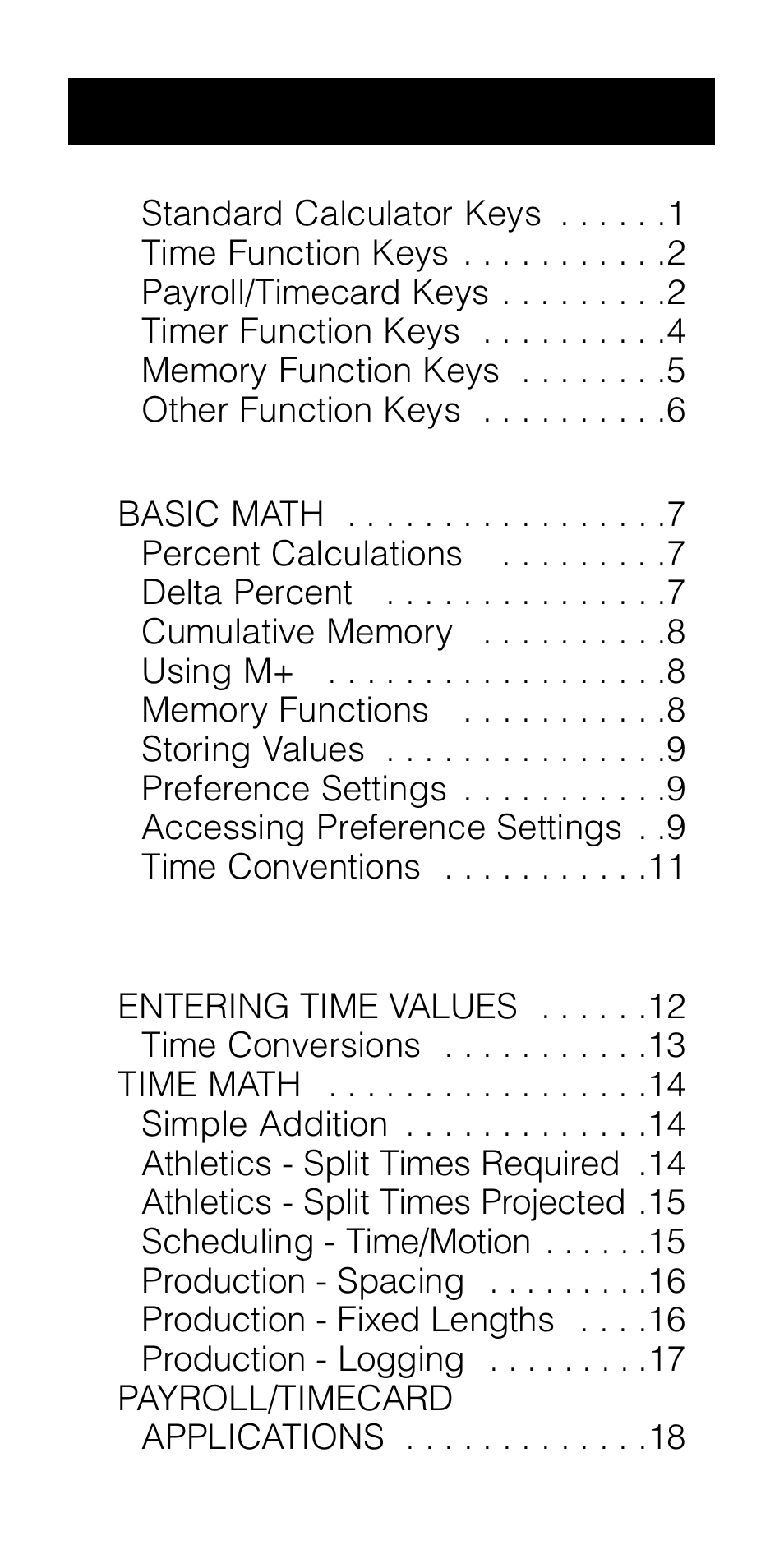 Calculated Industries 9530 User Guide User Manual | Page 3 / 46