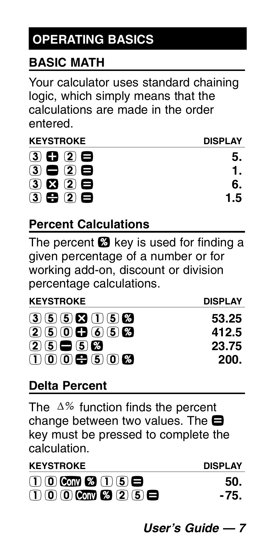 Calculated Industries 9530 Pocket Reference Guide User Manual | Page 11 / 46