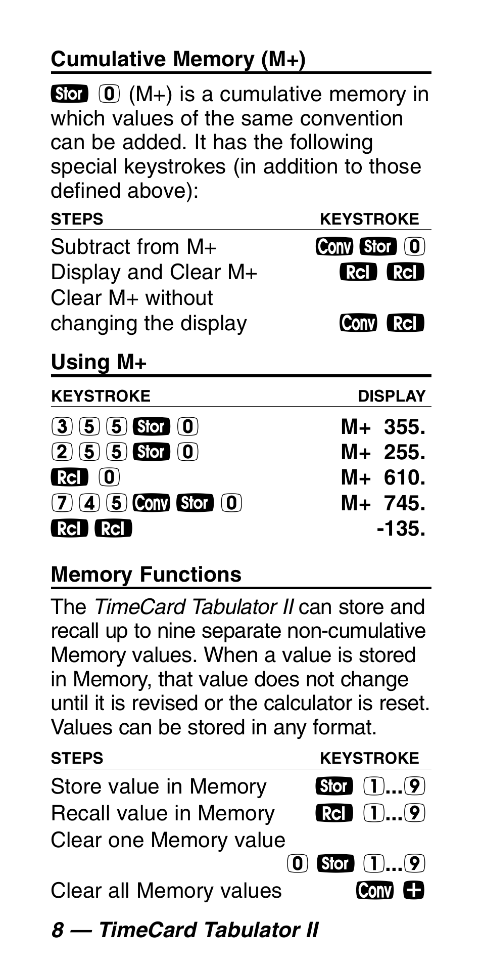 Calculated Industries 9530 Pocket Reference Guide User Manual | Page 12 / 46